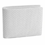 Cuir de vachette italien perforé – Blanc « BM 54 » – Image 7