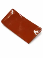 Cuir de vachette verni Cognac brillant "BM 08" – Image 3