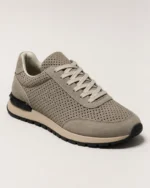 Cuir de vachette italien perforé – gris « BM 23 » – Image 11