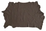 Cuir de vachette italien perforé – Taupe « BM 24 »