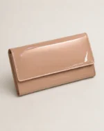 Cuir de vachette verni Beige rosé élégant "BM 03" – Image 5