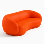 Cuir de Vachette Italien – Hermès Foncé « Arancio X10 » – Image 7