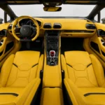 «Cuir de Vachette Italien – Jaune «Giallo X12 – Image 3