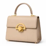 Fermoir métallique semi-circulaire doré pour sac à main – Image 8
