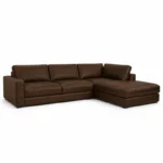 Cuir de Vachette Italien – Marron chocolat « CAV 2 NU 140 » – Image 2