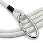 Anneau Mousqueton Ovale Ouvrable 8,5 cm Argenté – Image 4