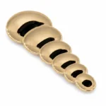Accessoire métallique doré de luxe à plusieurs couches. – Image 2