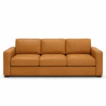 Cuir de Vachette Italien – Marron cognac « COD H » – Image 2