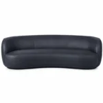 Cuir de vachette italien Bleu Nuit Grainé « CAV23NU27 » – Image 5