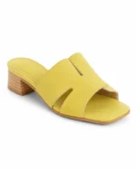 Cuir de vachette italien – Jaune Citron « BM 26 » – Image 7