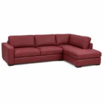 Cuir de Vachette Italien Bordeaux Grainé – « CAV3NU178 » – Image 5