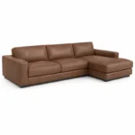 Cuir de vachette italien Marron Cognac « CAV14NU17 » – Image 7