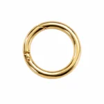 Anneau Mousqueton Rond 3 cm Doré – Image 3