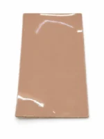 Cuir de vachette verni Beige rosé élégant "BM 03" – Image 3