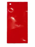 Cuir de vachette verni Rouge éclatant "BM 05" – Image 3