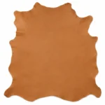 CUIR de vachette italien nubuck – Marron « BM 52 »