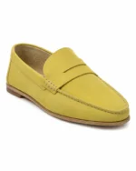 Cuir de vachette italien – Jaune Citron « BM 26 » – Image 4