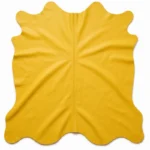 «Cuir de Vachette Italien – Jaune «Giallo X12