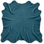Cuir de vachette italien Bleu nuit grainé "CAV23NU44"