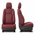 Cuir de Vachette Italien Bordeaux Grainé – « CAV3NU178 » – Image 6