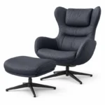 Cuir de vachette italien Bleunuit "CAV19NU16" – Image 3