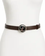 Accessoire métallique circulaire de luxe, en forme de « L ». – Image 4