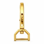 Mousqueton Pivotant à Œillet Ouvert 2 cm Doré – Image 2