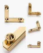 Accessoire de protection d’angle doré – Image 2