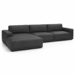 Cuir de Vachette Italien Noir Bleuté Mat – « CAV1002NU50 » – Image 2