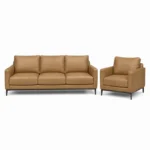 Cuir de vachette italien Camel Miel « CAV82N16 » – Image 4