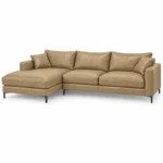 Cuir de vachette italien Beige camel "CAV26NU16" – Image 5