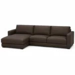 Cuir de vachette italien Marron taupe "CAV2NU140" – Image 2