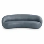 Cuir de vachette italien Gris Bleu Froid « CAV6NU45 » – Image 5