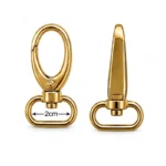 Mousqueton Pivotant 2 cm Doré