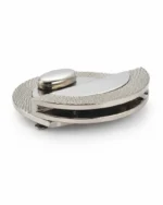 Fermoir tourniquet ovale métallique pour sac – Image 4