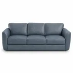 Cuir de vachette italien Gris Bleu Froid « CAV6NU45 » – Image 2