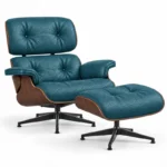 Cuir de vachette italien Bleu nuit grainé "CAV23NU44" – Image 5