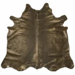 Cuir de vachette italien croco – Bronze Métallisé « BM 47