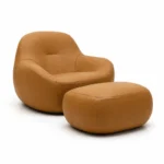 Cuir de Vachette Italien – Marron cognac « COD H » – Image 3