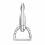 Mousqueton Pivotant à Anneau en D – 2,5 cm Argenté – Image 3