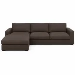 Cuir de vachette italien Taupe rosé froid "MARRONE NU38" – Image 2