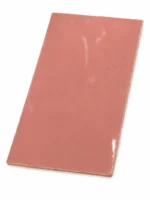 Cuir de vachette verni Rose corail brillant "BM 02" – Image 3