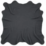 Cuir de vachette italien Noir classique "CAV19NU29"