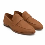 CUIR de vachette italien nubuck – Marron « BM 52 » – Image 8
