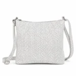Cuir de vachette italien perforé – Blanc « BM 54 » – Image 9