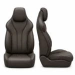 Cuir de Vachette Italien – Gris foncé « X48 » – Image 4
