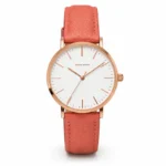 Cuir de Vachette Italien – Corail saumon « BM 33 » – Image 8