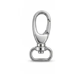 Mousqueton Pivotant 2 cm Argenté – Image 3