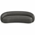 Cuir de vachette italien Gris taupe froid "CAV6NU120" – Image 3