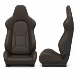 Cuir de vachette italien Marron taupe "CAV2NU140" – Image 8